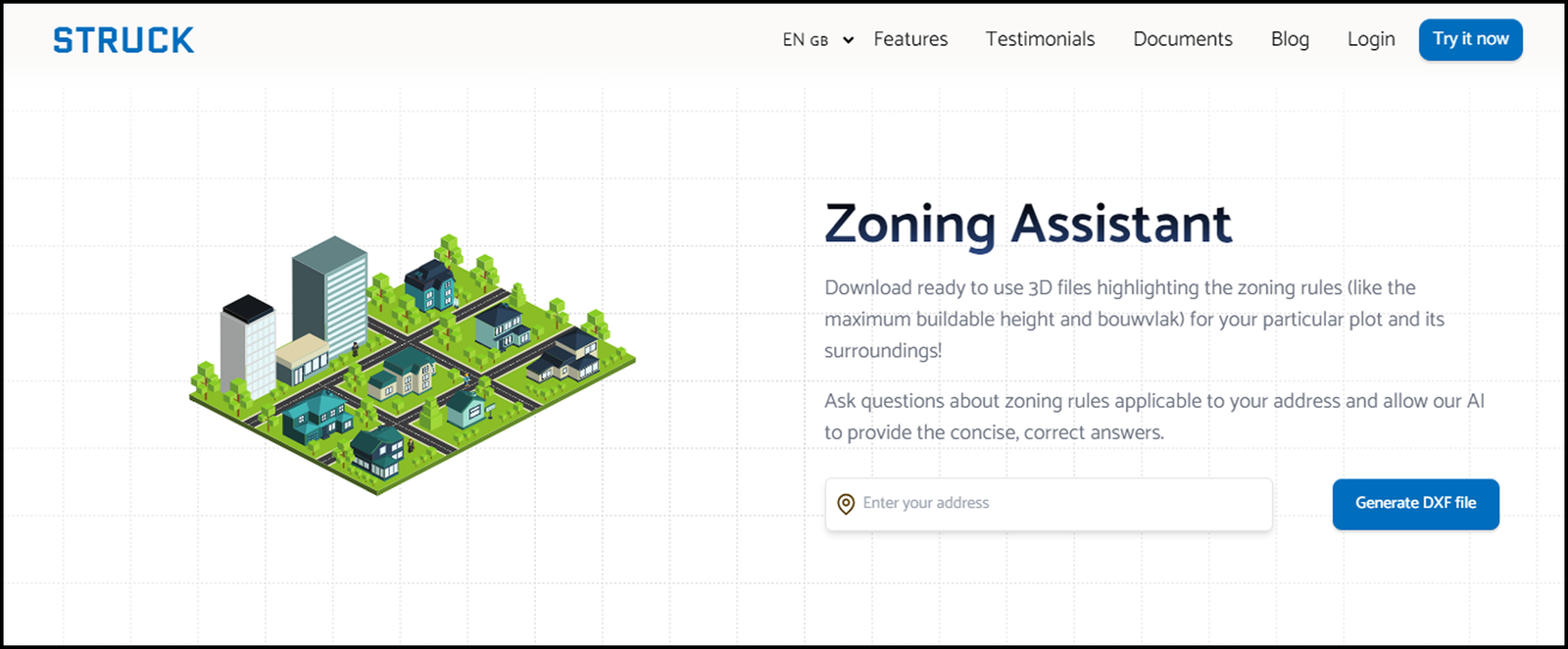 Zoning Assistant UI Preview